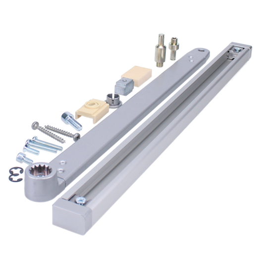 DORMAKABA Slide Channel Set Pull & Push To Suit ED100 LE XEA Slide Channel Set 29275021 - Silver