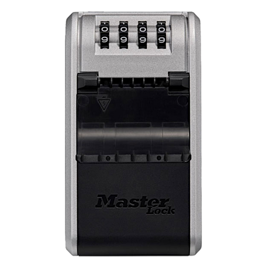 MASTER LOCK 5481EURD Combination Key Box Resettable Combination - Black & Grey