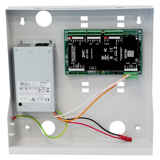 PAC 511 DCi Single Door IP Controller C W 3.6A PSU 30511 In Metal Cabinet