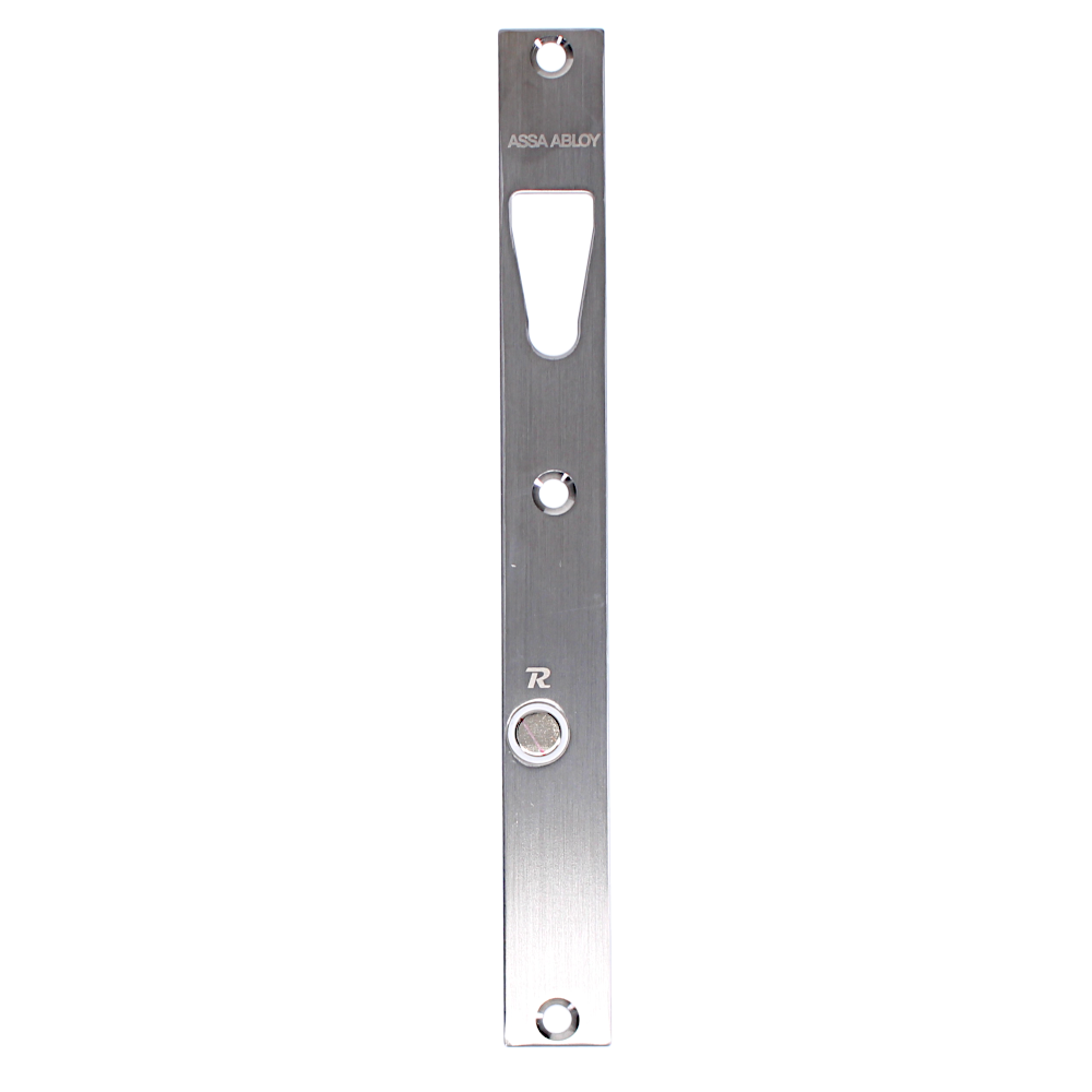 ASSA ABLOY ES8100 V-Lock Strike Plate With Magnet Retrofit from ES8000 - Stainless Steel