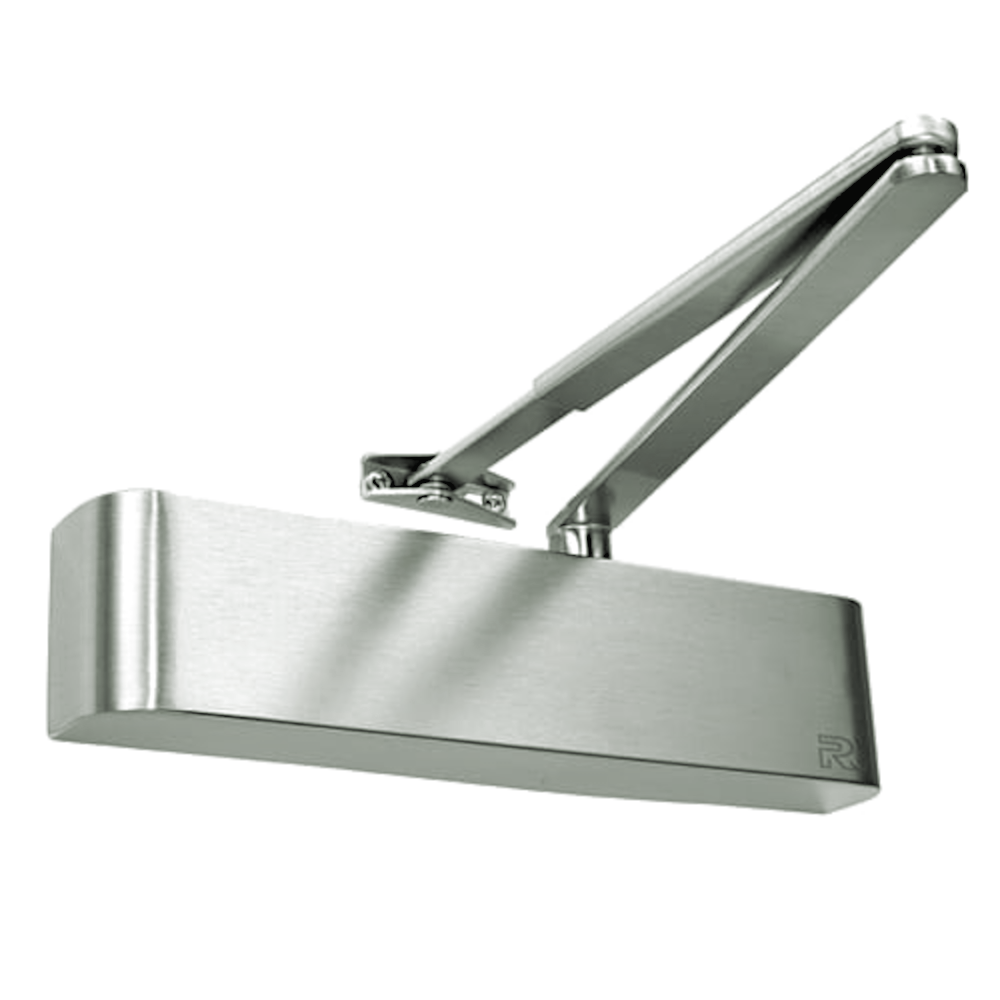 RUTLAND Fire Rated TS.5204 Door Closer Size EN 2-4 With Backcheck Silver