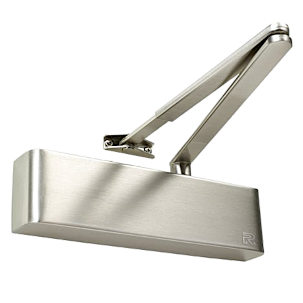 RUTLAND Fire Rated TS.9205 Door Closer Size EN 2-5 With Backcheck & Delayed Action Satin Nickel