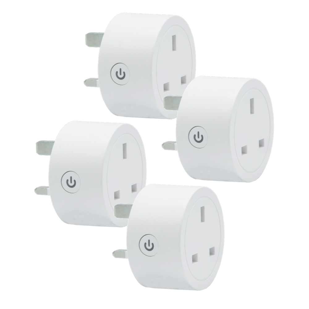 AMALOCK Smart Plug 16 Amp Pack of 4 - White