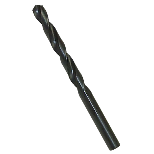 LABOR HSS Metric Roll Forged Spiral Twist Drill Bit DIN338 4mm x 75mm - Black