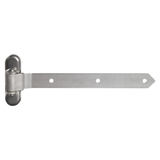 LOCINOX 3DW 350 Vandal Proof Gate Hinge With 3 Way Adjustment Galvanized Steel - Galvanised