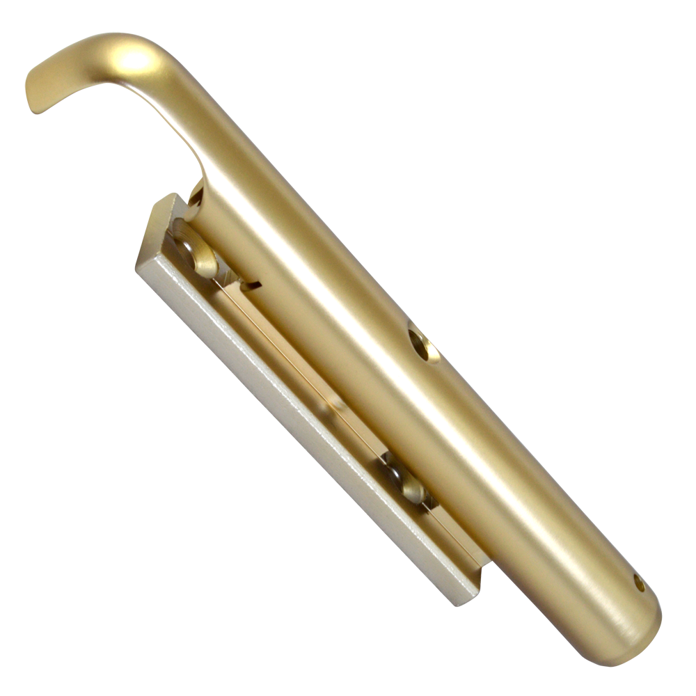 BRAMAH R5 01 & R5 09 Door Security Bolt - Key 125mm Pro - Polished Brass