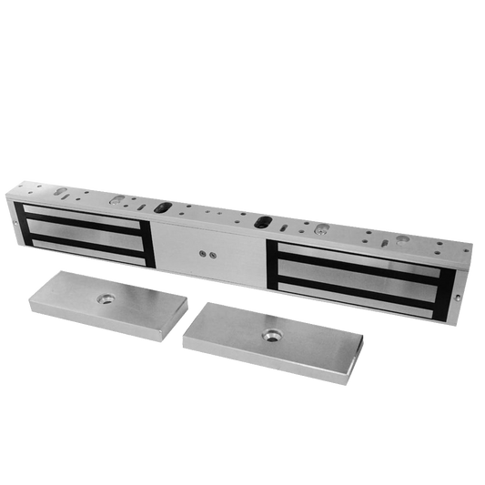 ADAMS RITE 281 Series Double Magnet Monitored - Satin Anodised Aluminium