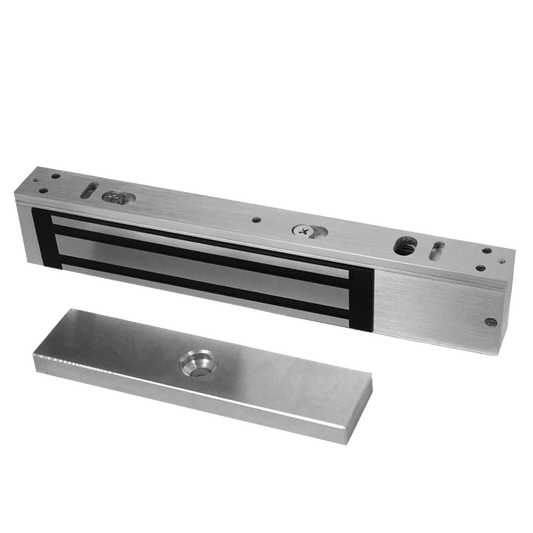 ADAMS RITE Armlock 261 Series Slim Line Single Magnet Unmonitored - Satin Anodised Aluminium