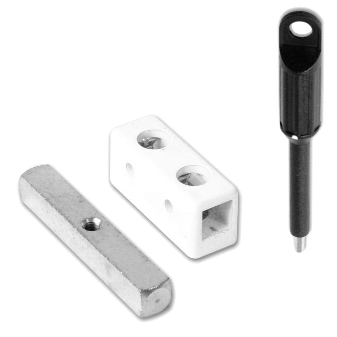 Ingersoll FM68K Window Lock - Metal 1 Lock + 1 Key Pro - White