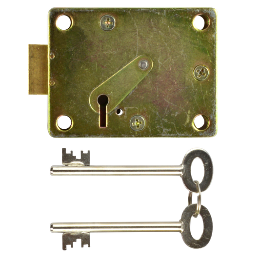 WALSALL LOCKS S1771 & S1772 Safe Lock 7 Lever Across Shoot - Zinc Plated