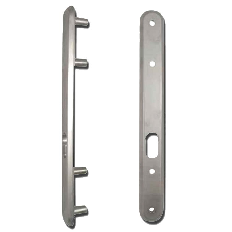 KICKSTOP 9601 300mm LockGuard Oval - Satin Chrome