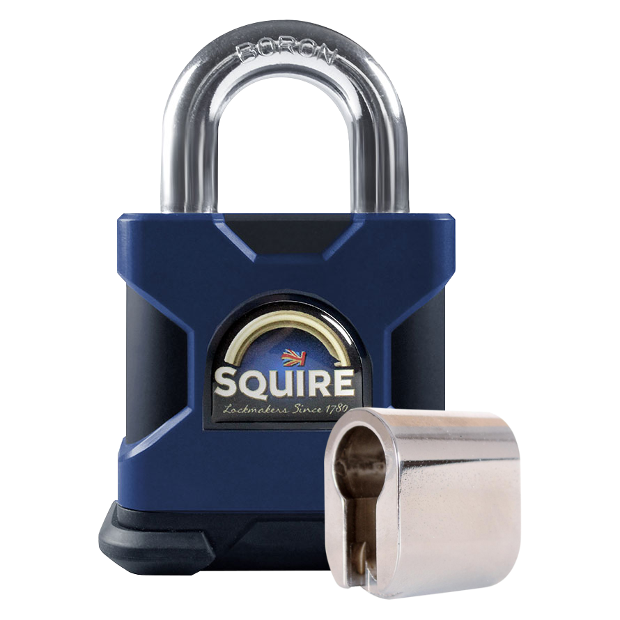 SQUIRE SS EM Stronghold Open Shackle Padlock Body Only SS65EM 65mm