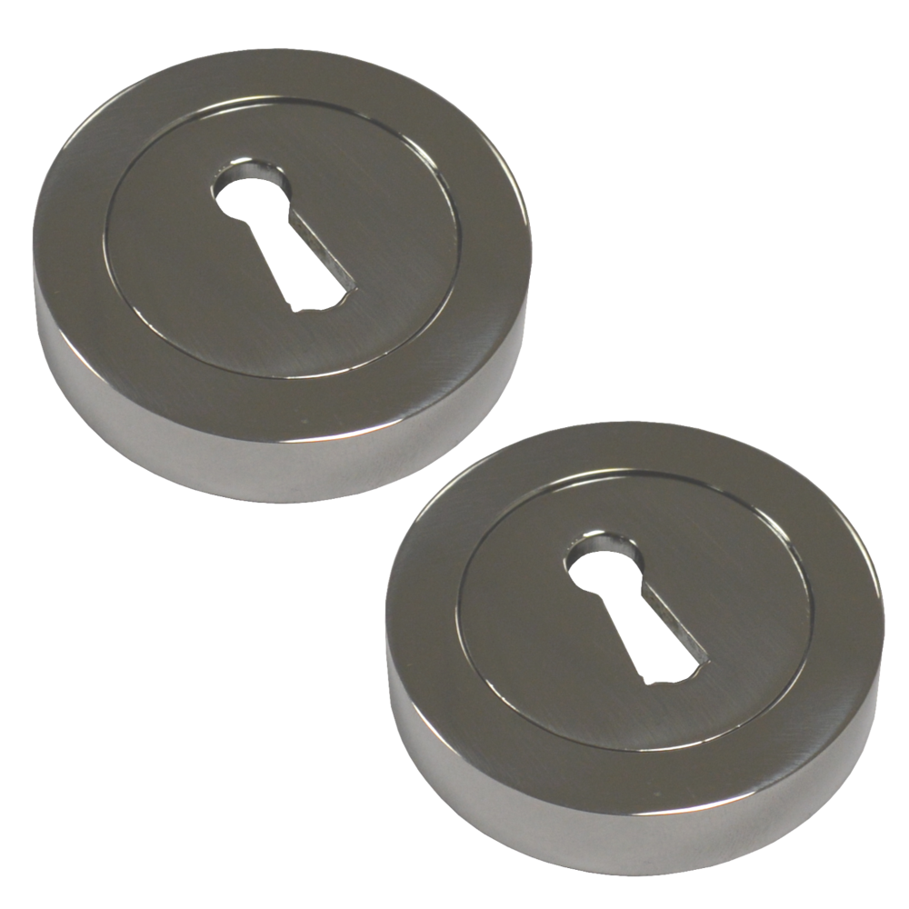 ASEC Vital Concealed Fixing Escutcheon Lock - Chrome Plated