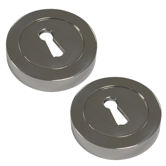 ASEC Vital Concealed Fixing Escutcheon Lock - Chrome Plated